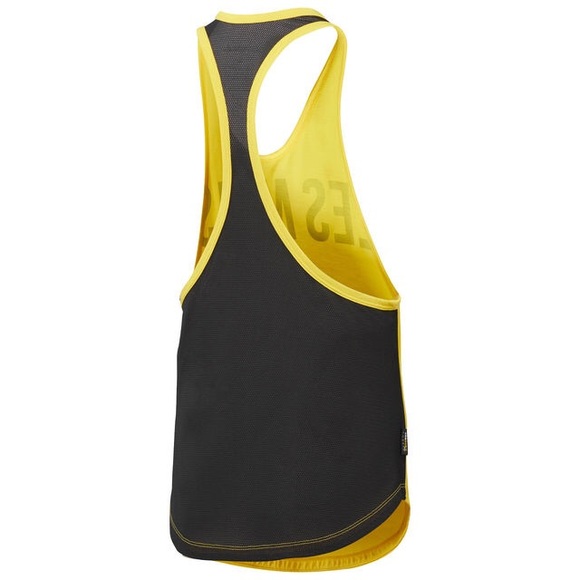 Reebok LES MILLS™ Tank w/ Cordura® Sz S, Yellow - Picture 2 of 8